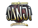 Sticker | SANJI (Gold) | Berlin 2019
