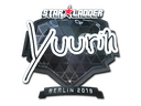 Sticker | yuurih (Foil) | Berlin 2019