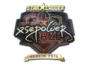 Sticker | xsepower (Gold) | Berlin 2019