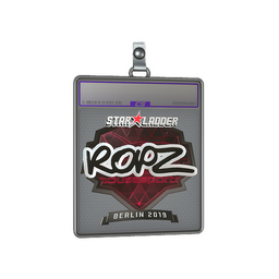 Sticker Slab | ropz (Foil) | Berlin 2019
