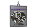 Sticker Slab | REZ (Foil) | Berlin 2019