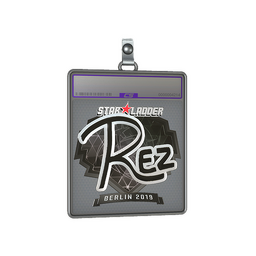 Sticker Slab | REZ (Foil) | Berlin 2019