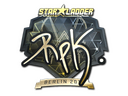 Sticker | RpK (Gold) | Berlin 2019