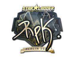 Sticker | RpK (Gold) | Berlin 2019