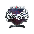 Sticker | Ramz1kBO$$ (Foil) | Berlin 2019