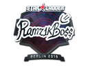 Sticker | Ramz1kBO$$ (Foil) | Berlin 2019