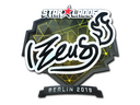 Sticker | Zeus (Foil) | Berlin 2019
