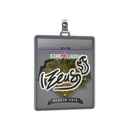 Sticker Slab | Zeus (Foil) | Berlin 2019