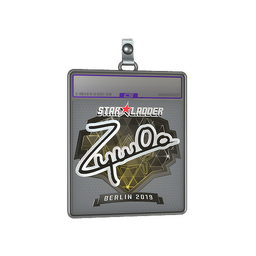 Sticker Slab | ZywOo (Foil) | Berlin 2019