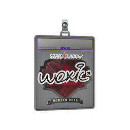 Sticker Slab | woxic (Foil) | Berlin 2019