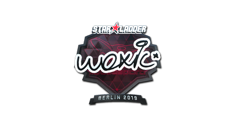 Sticker | woxic (Foil) | Berlin 2019