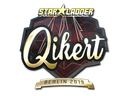 Sticker | qikert (Gold) | Berlin 2019