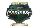 Sticker | coldzera (Gold) | Berlin 2019