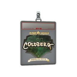 Sticker Slab | coldzera (Gold) | Berlin 2019