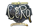 Sticker | CeRq (Gold) | Berlin 2019