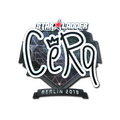 Sticker | CeRq (Foil) | Berlin 2019