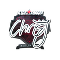 Sticker | chrisJ (Foil) | Berlin 2019