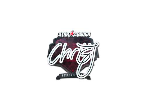 Autocolante | chrisJ (Foil) | Berlim 2019