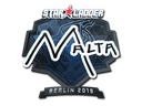 Sticker | malta (Foil) | Berlin 2019