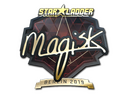 Sticker | Magisk (Gold) | Berlin 2019