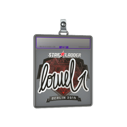 Sticker Slab | loWel (Foil) | Berlin 2019