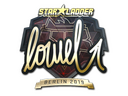 Sticker | loWel (Gold) | Berlin 2019