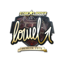 Sticker | loWel (Gold) | Berlin 2019