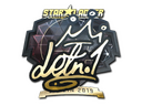 Sticker | LETN1 (Gold) | Berlin 2019