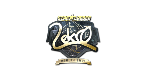Sticker | Lekr0 (Gold) | Berlin 2019