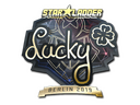 Sticker | Lucky (Gold) | Berlin 2019