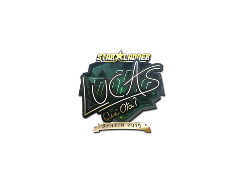 Çıkartma | LUCAS1 (Altın) | Berlin 2019