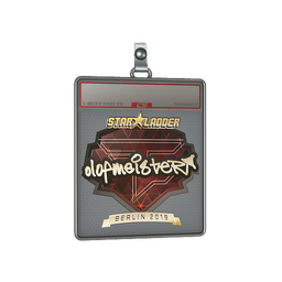 Sticker Slab | olofmeister (Gold) | Berlin 2019