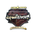Sticker | olofmeister (Gold) | Berlin 2019