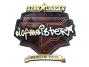 Sticker | olofmeister (Gold) | Berlin 2019