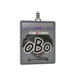 Sticker Slab | oBo (Foil) | Berlin 2019