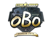 Sticker | oBo (Gold) | Berlin 2019