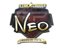 Sticker | NEO (Gold) | Berlin 2019
