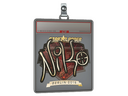 Sticker Slab | NiKo (Gold) | Berlin 2019