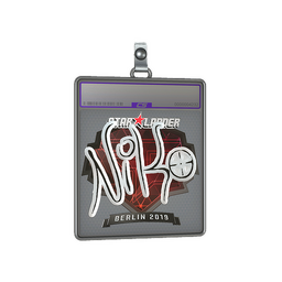 Sticker Slab | NiKo (Foil) | Berlin 2019