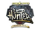 Sticker | huNter- (Gold) | Berlin 2019