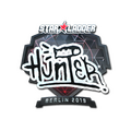 Sticker | huNter- (Foil) | Berlin 2019