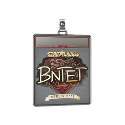 Sticker Slab | BnTeT (Gold) | Berlin 2019