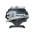Sticker | Brehze (Foil) | Berlin 2019