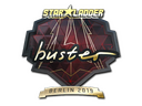 Sticker | buster (Gold) | Berlin 2019