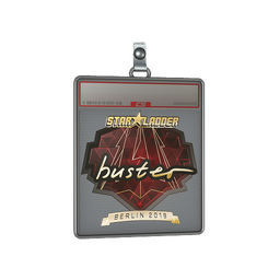 Sticker Slab | buster (Gold) | Berlin 2019