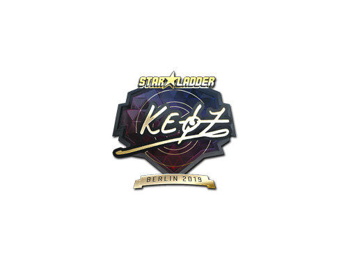 Autocolante | Keoz (Gold) | Berlim 2019