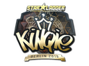 Sticker | kinqie (Gold) | Berlin 2019