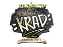 Sticker | Krad (Gold) | Berlin 2019