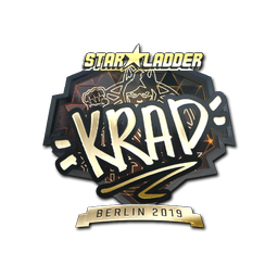 Sticker | Krad (Gold) | Berlin 2019
