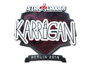 Sticker | karrigan (Foil) | Berlin 2019